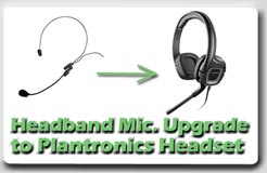 Upgrade Headband Microphone