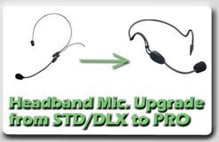 Upgrade Headband Microphone
